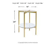 Load image into Gallery viewer, Wynora Round End Table

